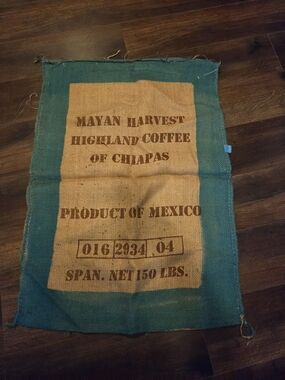 Coffee Burlap Bag